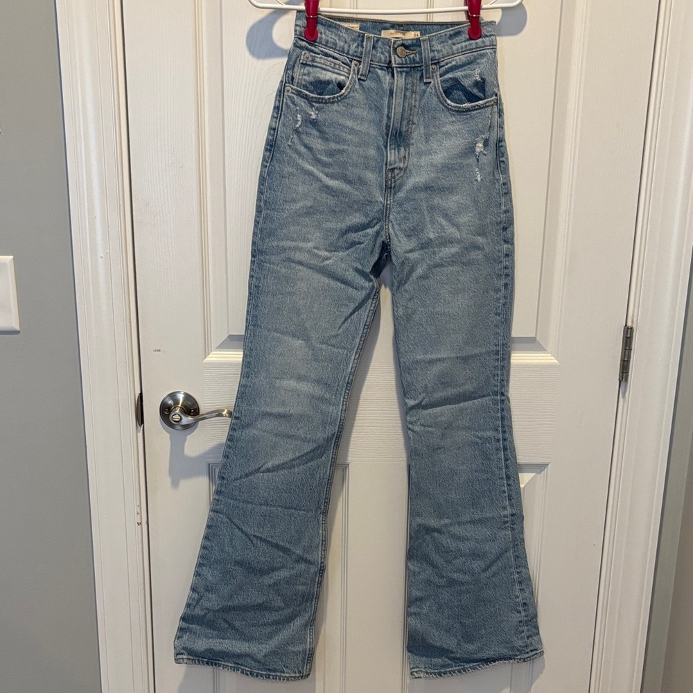 Levi's Light Blue Flare Jeans